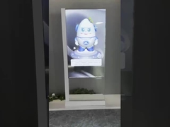 Pantalla OLED transparente para interiores para centros comerciales a gran escala Resolución máxima 3840*2160
