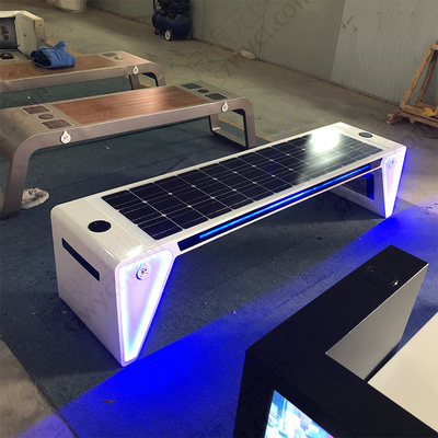 Outdoor Park Solar Smart Chair Multi-functional Leisure For Mobile Phone Wireless Charging