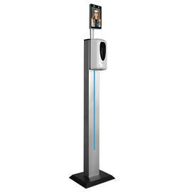 Auto Sanitizer Kiosk 5W Facial Recognition Thermometer